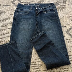 Red Rivet Women's Dark Indigo Straight Leg Jeans